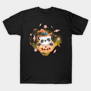 Halloween for Kids Candy Pumpkin Dinosaur Skull Spider Cute Cat Spooky Season Party Halloween For Babies T-Shirt